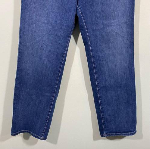 Good American  Women's Blue Classic High Rise Straight Leg Jeans Size 15