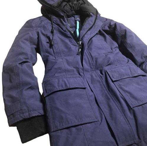 Aritzia  Golden by TNA Bancroft Parka Altitude Series Navy Blue Goose Down Size X