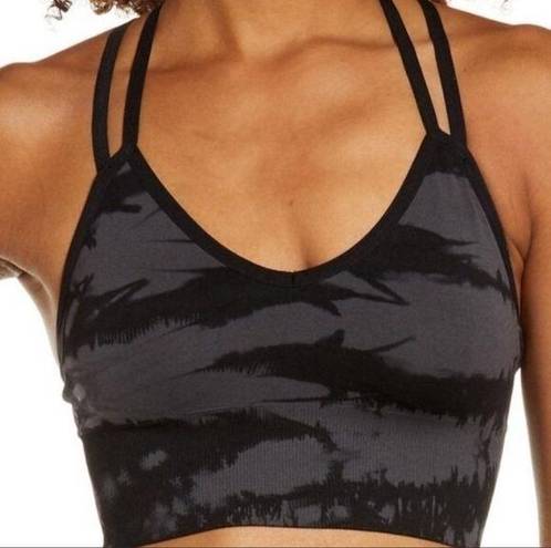 Zella  seamless tie dye stewpot sports bra XS