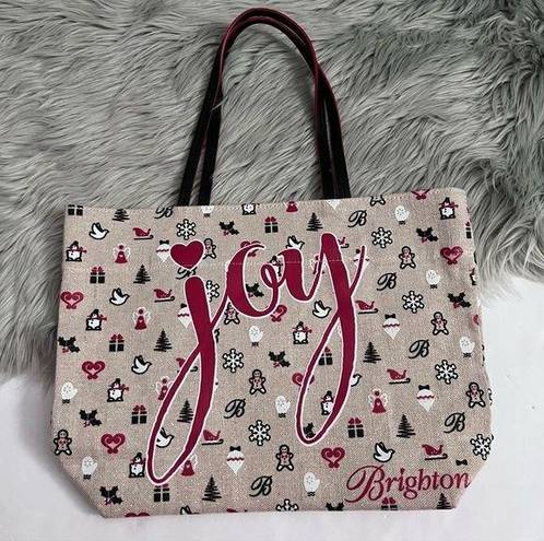 Brighton  Joy Christmas Tote NWOT