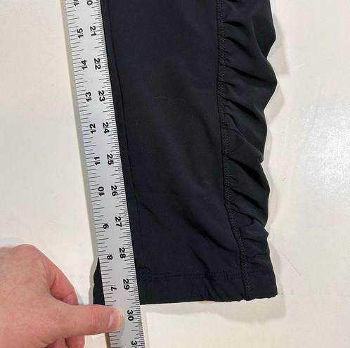 Lululemon  Runderful Lined Ruched Athletic Pants Womens 2 Black