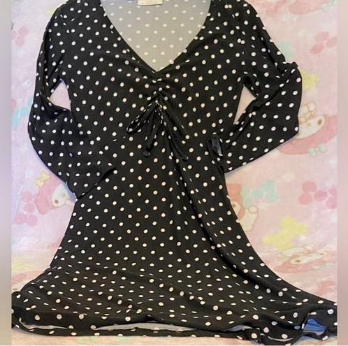 Bobbie & Brooks NEW Bobby Brookes woman’s Black , white polka dot dress (S) 