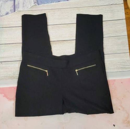 Anne Klein  black leggings size 12