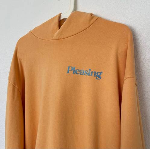 Harry Styles THE PLEASING  SUNSET ORANGE HOODIE SZ 2XL