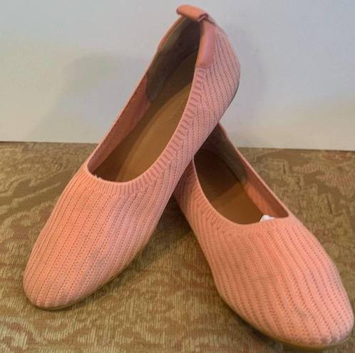 Everlane ********JUST REDUCED**********.  PINK REKNIT BALLET FLATS 8.5 M