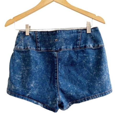 Nicki Minaj Niki Minaj High Rise Denim Shorts Size 7/8 Festival Bohemian