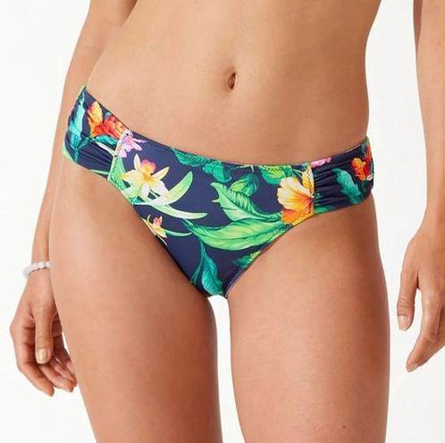 Tommy Bahama  Tropi-Calling Reversible Shirred Hipster Bottom Navy Women’s Sz XL