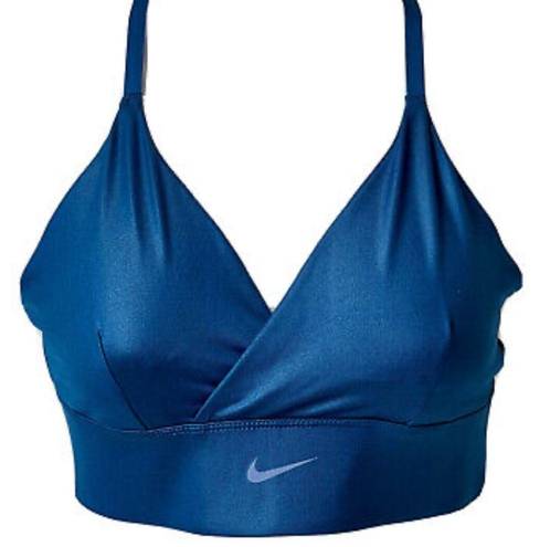 Nike - Dry-Fit Dark Teal Blue Sports Bra | Removable Padding- S