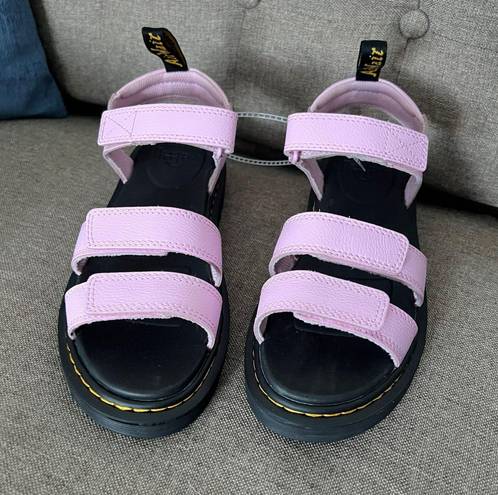 Dr. Martens Pink Doc Martins Sandals