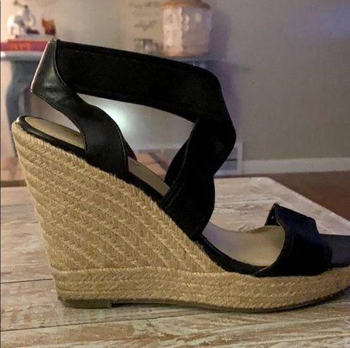 Kenneth Cole 🔥🖤  Espadrille Wedge Sandals 🖤🔥8.5