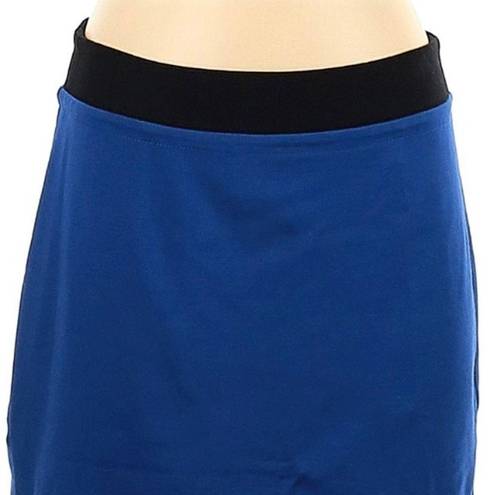 Trina Turk  Pencil Skirt Royal Blue Black Full Zipper Straight Women’s 6