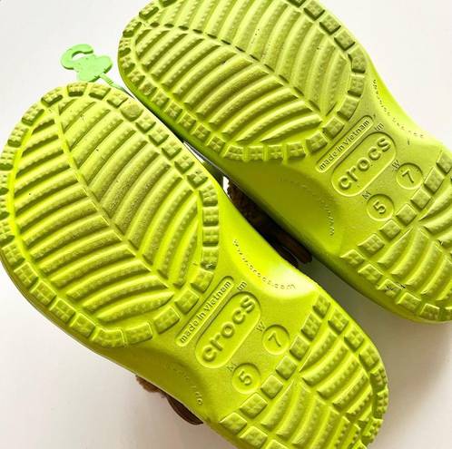 Crocs  Limited Edition Dreamworks Shrek Green Classic Slip In Clogs Size 7