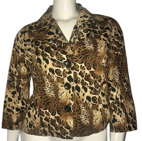 Allison Taylor  tiger print blazer