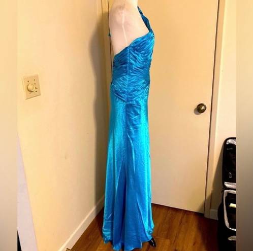 Cinderella Divine One Shoulder Gown Long Formal Dress Size 8