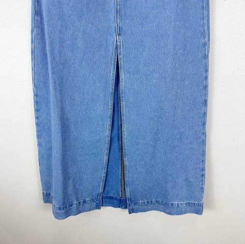 J.Crew  Denim maxi skirt in medium indigo wash Size 25 Style BY454