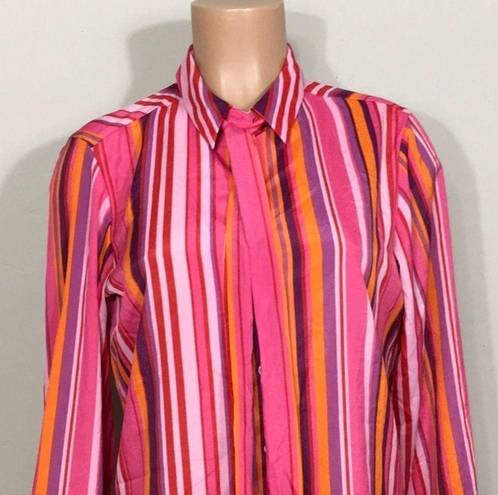 Isaac Mizrahi Isaac Mizarahi stripe shirt. NWT