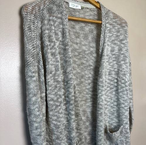 RD Style SALE! Gray  Open Front Cardigan Size M VGUC