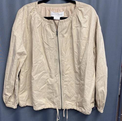  
Women's Zip Front Washed Jacket size M (b36.5)
Treasure & Bond