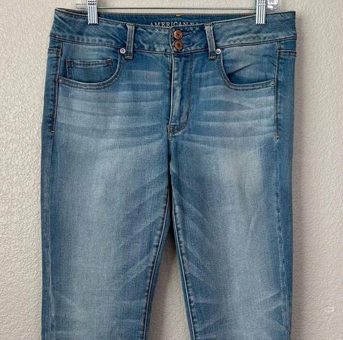 American Eagle  Outfitters Super Stretch Artist Crop Jeans