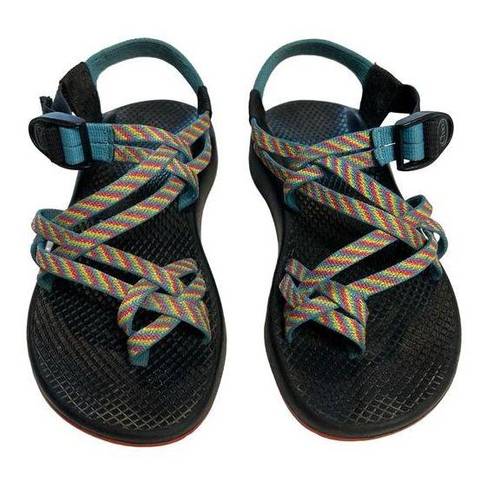 Chacos Chaco Z Cloud X2 7W Strappy Rainbow Vibram Soles Outdoor Hiking Camping Sandals