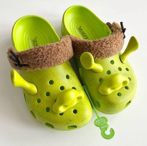 Crocs  Limited Edition Dreamworks Shrek Green Classic Slip In Clogs Size 7