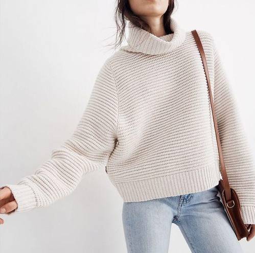 Madewell  Side Button Turtleneck Sweater Small