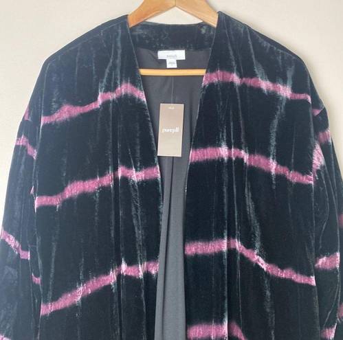 J.Jill NWT Pure  Velvet Tie-Dyed Duster/Kimono