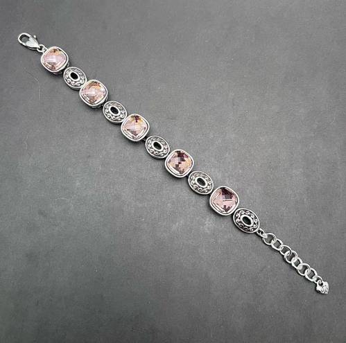 Brighton  Venus Rising Pink Crystal Statement Bracelet Wedding gift party cosplay