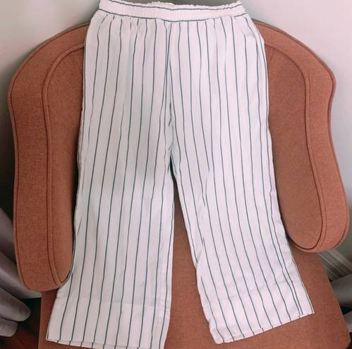 Nordstrom Cropped Striped Pants