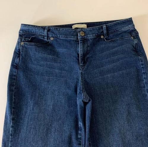 J.Jill  Slim Boyfriend Straight Leg Jeans Size 12 Petite