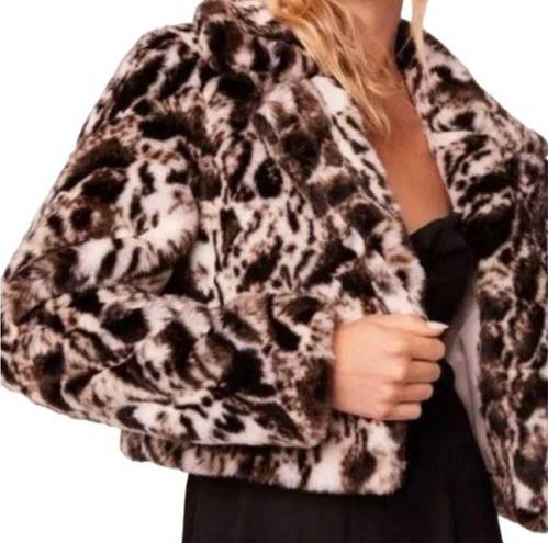 Band of the Free Faux Fur bomber jacket Size M