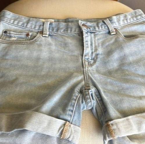 Gap 1969  gap jeans shorts 27 color light blue  length 13