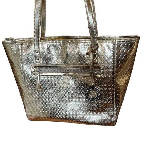 Nine West  Gold Magic Mirror Tote