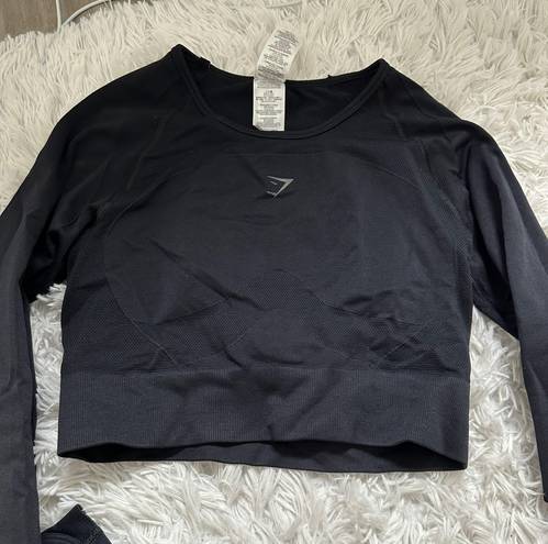 Gymshark Cropped Long Sleeve Top