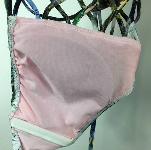 The Bikini Lab  Halter Bikini Top Size M