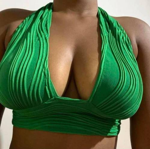 Marilyn Monroe  Green Halter Top