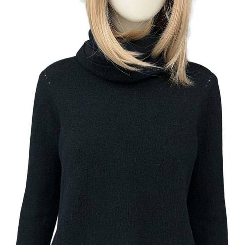 ALLSAINTS  Turtleneck Wool blend Cropped Sweater in Black size Small