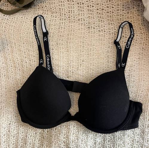 Calvin Klein Black Push Up Bra