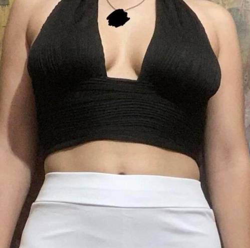 Marilyn Monroe  Black Halter Top