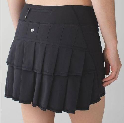 Lululemon  Run: Pace Setter Skirt | Tall | Black | 4