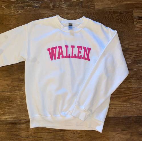 Morgan Wallen Sweatshirt White Size M