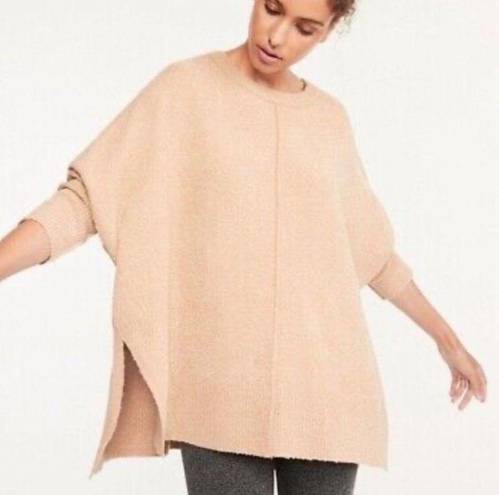 Lou & grey LOFT Super Soft Poncho Sleeve Pullover Sweater