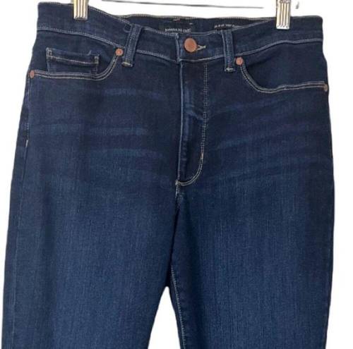 Banana Republic  9" Mid Rise Crop Flare Dark Wash Denim Jeans Women's Size 29