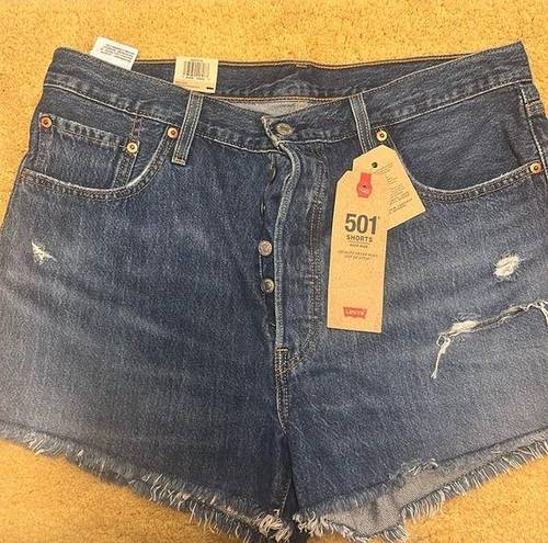 Levi’s  high rise shorts