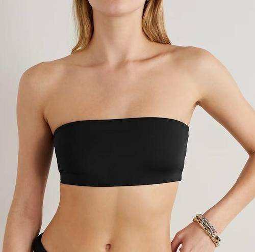 Good American  Better Band bandeau bikini top in black size 7