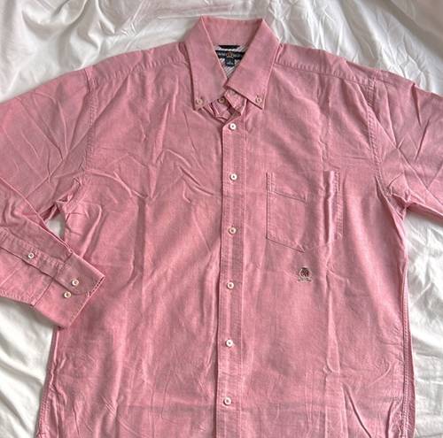 Tommy Hilfiger 100% Cotton Men’s Pink Button Down Shirt