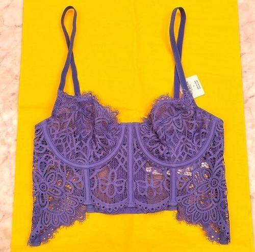 Anthropologie  new lace bracelet bra size S