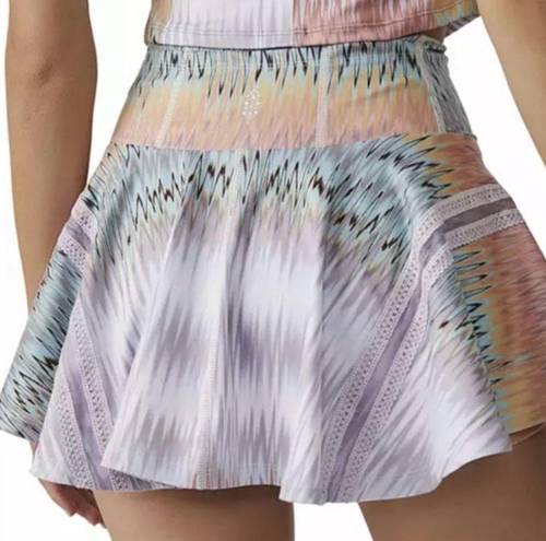 Free People Movement  Pleats And Thank You Printed Skort Sunspace Large