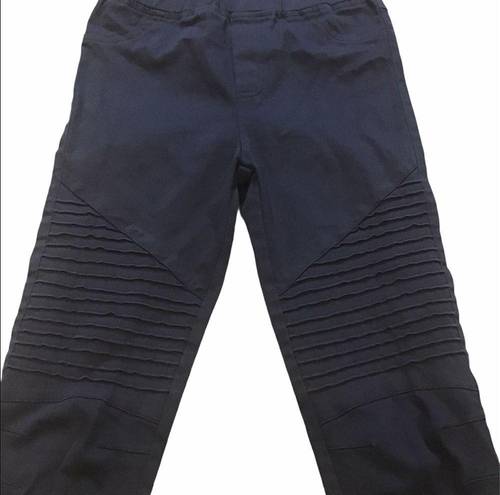 Umgee  Navy Moto Jeggings, size Small