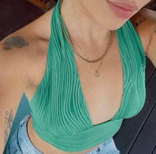 Marilyn Monroe  Green Halter Top